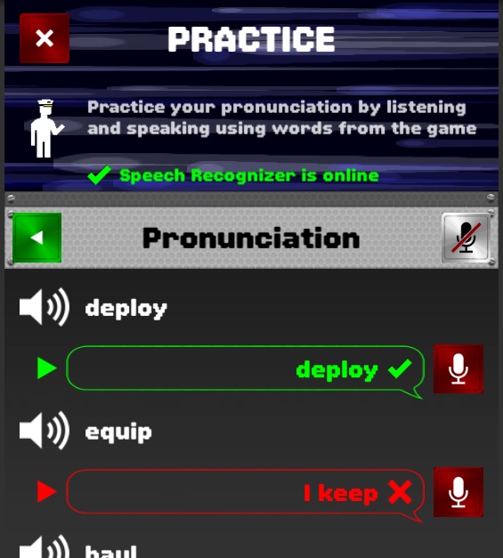 ESL Speech Recognition